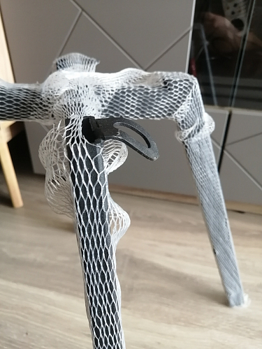 Стул на металлокаркасе Чилли темно-серый / черный каркас фото покупателя 563