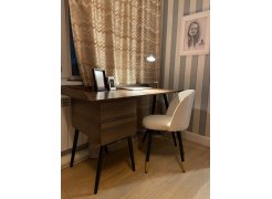 Стул на металлокаркасе Gabi 1 gray / black фото покупателя 311