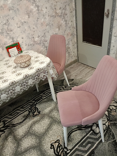 Стул на металлокаркасе Kora dark gray / black фото покупателя 377