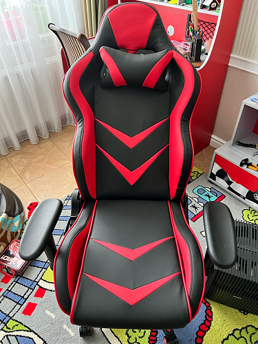 Компьютерное кресло Racer черное / бежевое фото покупателя 128