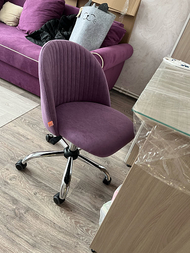 Компьютерное кресло Melody/Мелоди молочное фото покупателя 194