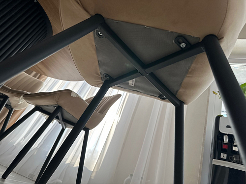 Комплект стульев Седа К 2 шт латте / черный фото покупателя 191