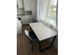 Стол Лота Лофт 120 25 мм сабия / черный матовый фото покупателя 126