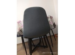 Стул на металлокаркасе Lilu dark grey / black фото покупателя 42