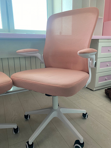 Компьютерное кресло Konfi pink / white фото покупателя 44