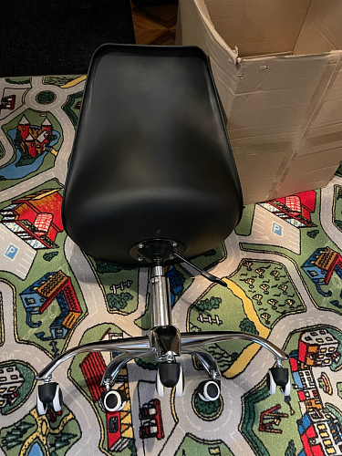 Компьютерное кресло Kolin с подушкой clear / white фото покупателя 85