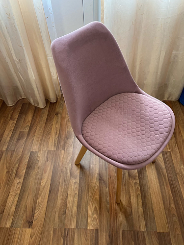 Стул Bonuss blue / wooden legs фото покупателя 161