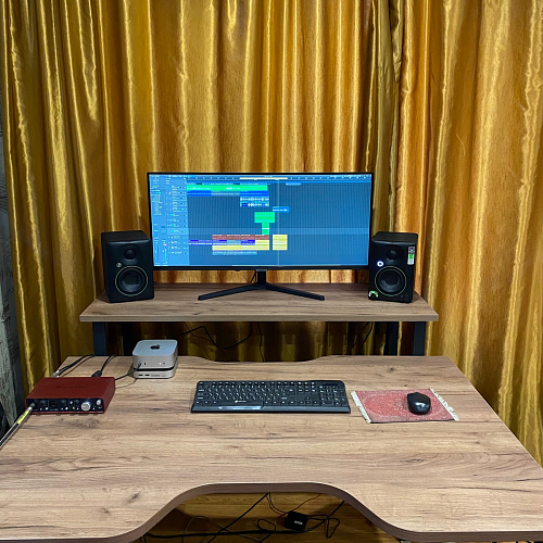 Барная стойка Дилан Лофт 120х60х110 бетон фото покупателя 141