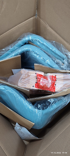 Стул Bonuss blue / wooden legs фото покупателя 35