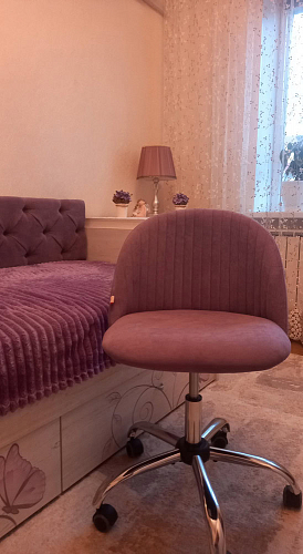 Компьютерное кресло Melody/Мелоди молочное фото покупателя 203