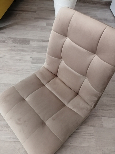 Стул на металлокаркасе Чилли черный / зеленый фото покупателя 683