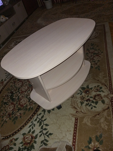 Журнальный стол Лидер ясень шимо темный фото покупателя 7