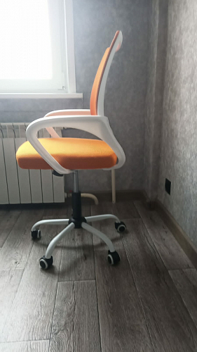 Компьютерное кресло Ergoplus light gray / white фото покупателя 23