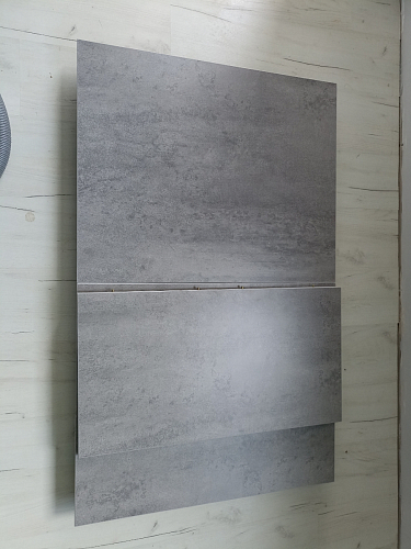 Деревянный стол Лота Лофт 140х80 черный матовый / бетон светлый фото покупателя 581