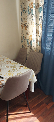 Стул на металлокаркасе Седа К латте / черный фото покупателя 128