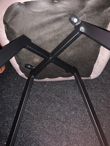 Стул на металлокаркасе Чилли светло-серый / черный фото покупателя 277