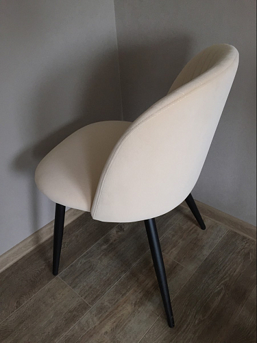 Стул на металлокаркасе Gabi gray / black фото покупателя 980