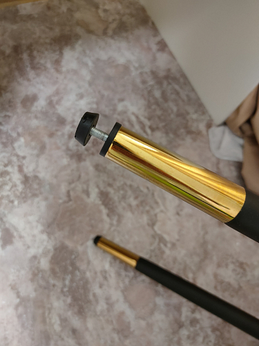 Стул на металлокаркасе Gabi dark beige / black / silver фото покупателя 303