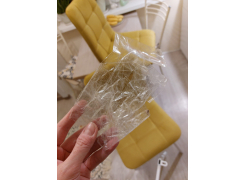 Стул на металлокаркасе Чилли горчичный / белый фото покупателя 707