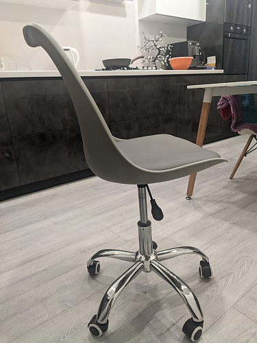 Компьютерное кресло Kolin cappuccino / chrome фото покупателя 114