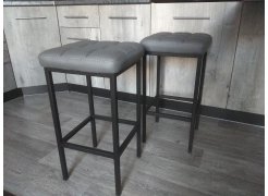 Барный стул Лофт кожзам d1 / черный матовый фото покупателя 112