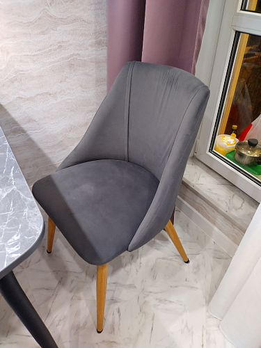 Стул Morgan голубой фото покупателя 8