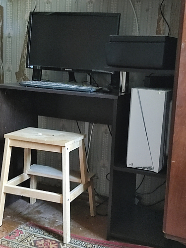 Письменный стол Джаз-30 дуб сонома фото покупателя 2