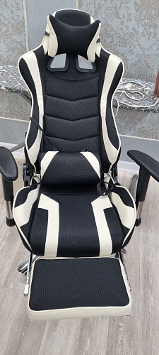 Компьютерное кресло Kano 1 cream / black фото покупателя 98