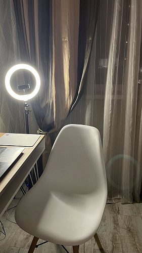 Стул Сindy Eames/Синди Имс мод. 001 yellow / natural фото покупателя 29