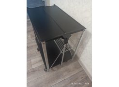 Столик сервировочный SC-5119 складной черный фото покупателя 33