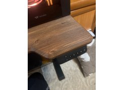 Компьютерный стол Маркос 140х80 светло-серый / черный фото покупателя 25