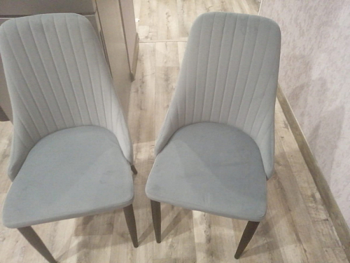 Стул на металлокаркасе Kora beige / black фото покупателя 282