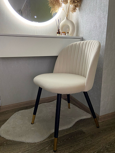 Стул на металлокаркасе Gabi gray / black фото покупателя 881