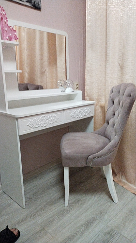 Деревянный стул Милано 1 бежевый / белый фото покупателя 64