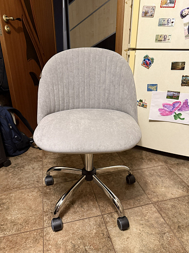 Компьютерное кресло Melody молочное фото покупателя 175