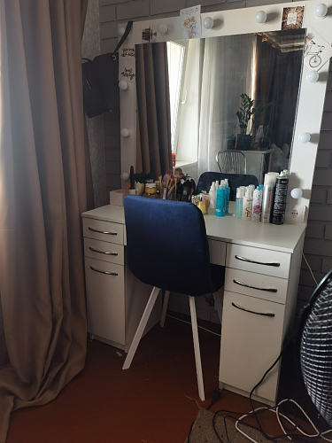 Стул на металлокаркасе Чилли синий / белый фото покупателя 1283