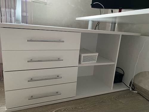 Компьютерный стол КСТ-109Л венге фото покупателя 24