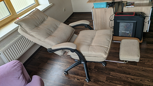 Компьютерное кресло Rapid голубое фото покупателя 235