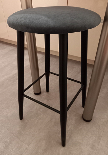 Полубарный стул Гангток катания дасти блю / черный матовый фото покупателя 10