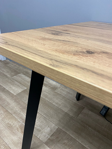 Стол Тринити Лофт 120 25 мм черный матовый / юта фото покупателя 71