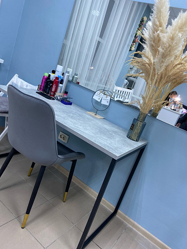 Стул на металлокаркасе Seda 1 green / gold / black фото покупателя 35