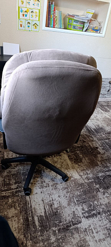 Компьютерное кресло Comfort Lux/Комфорт Люкс серый фото покупателя 118