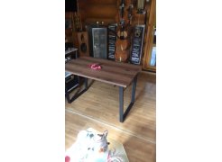 Стол Лота Лофт 120 25 мм сабия / черный матовый фото покупателя 360