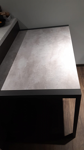 Стол Центавр бетон / графит фото покупателя 82