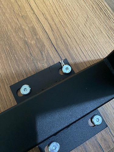 Деревянный стол Лота Лофт 140х80 дуб крафт табачный / черный матовый фото покупателя 9