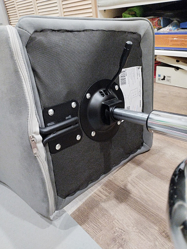 Компьютерное кресло One/Ван флок молочный 4 фото покупателя 97