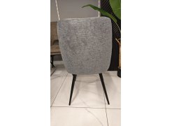 Стул на металлокаркасе Avian вращающийся светло-серый / черный из шоурума 12