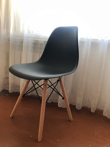 Пластиковый стул Eames PC-015 желтый фото покупателя 168
