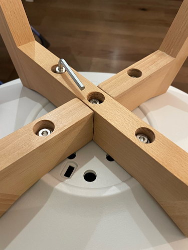 Деревянный стул Bonuss black / black фото покупателя 95