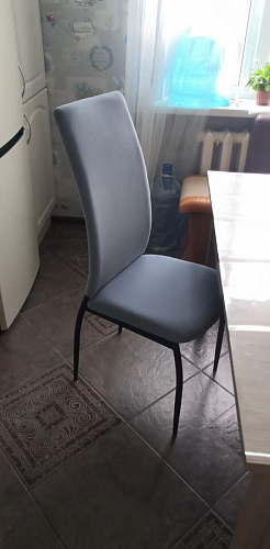 Стул Tod gray fabric / black фото покупателя 1